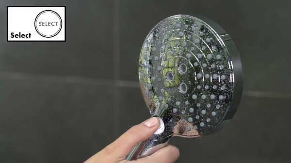 hansgrohe Raindance Select S hand shower 120 3jet with PowderRain.mp4