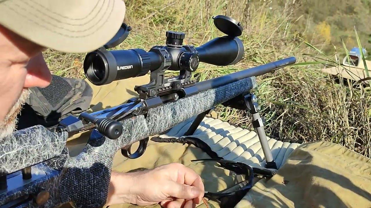 Пристрелка Ред Вина 5х30 на швабре смотреть онлайн