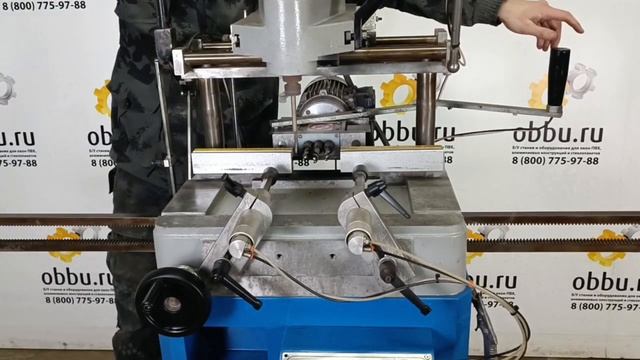 LISI PD 4 Копировально фрезерный станок для окон ПВХ смотреть онлайн