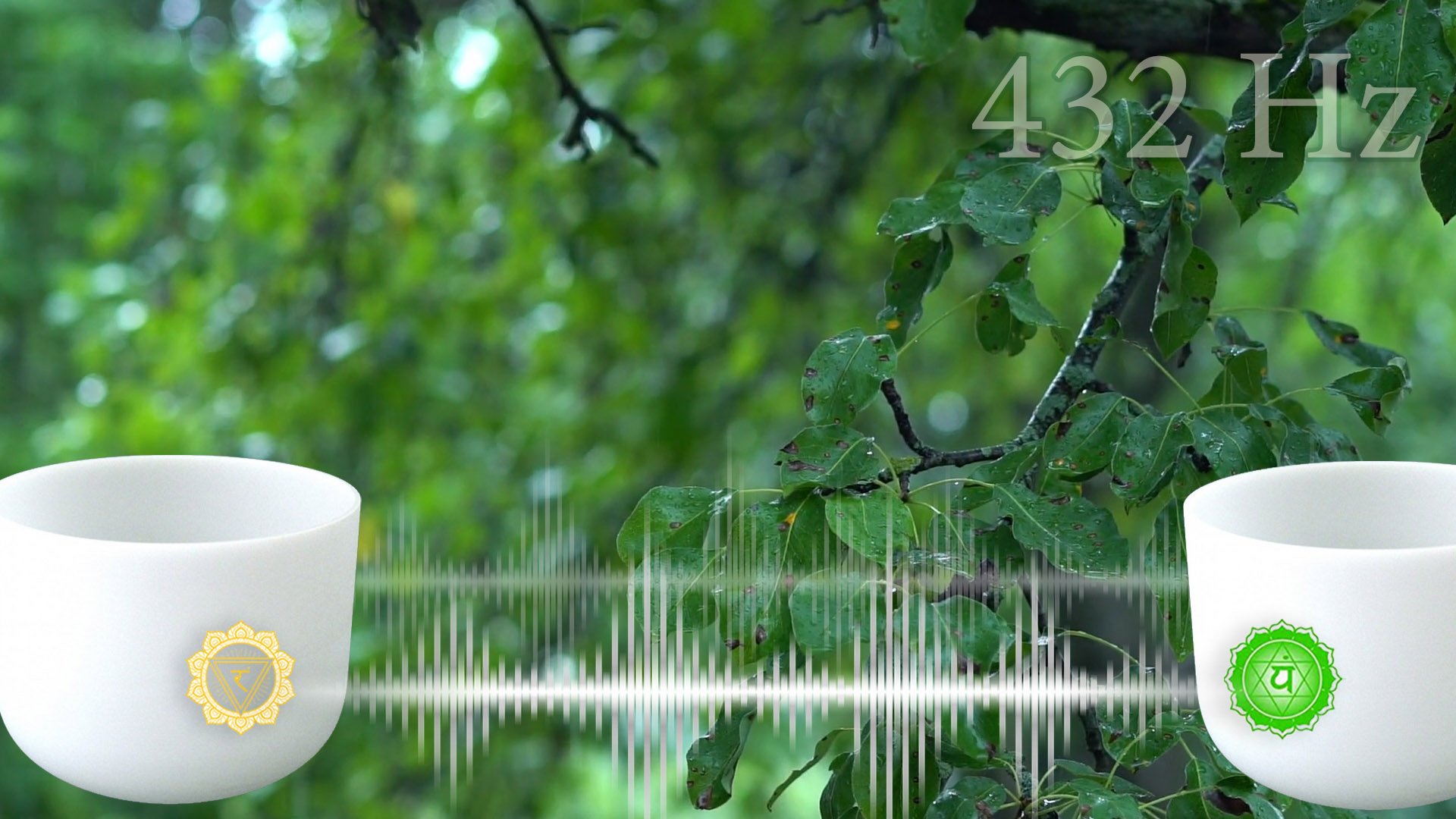 Звукотерапия, звуковой массаж для уменьшения беспокойства и психического здоровья??432 Гц Хрусталь