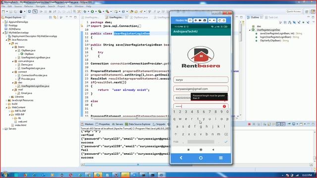 Android Studio Tutorial For Beginners - 95 | WebService | API Integration |Database (2019 Edition) смотреть онлайн