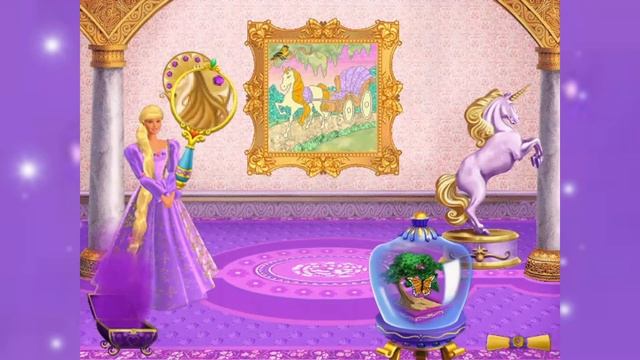 Полное прохождение "Барби: Принцесса Рапунцель" (Barbie as Rapunzel: A Creative Adventure) смотреть онлайн