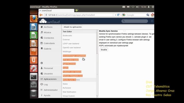 OwnCloud en Apache Ubuntu 12 04 v2 смотреть онлайн