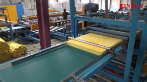 KINDUS - Линия производства сэндвич панелей из минеральной ваты