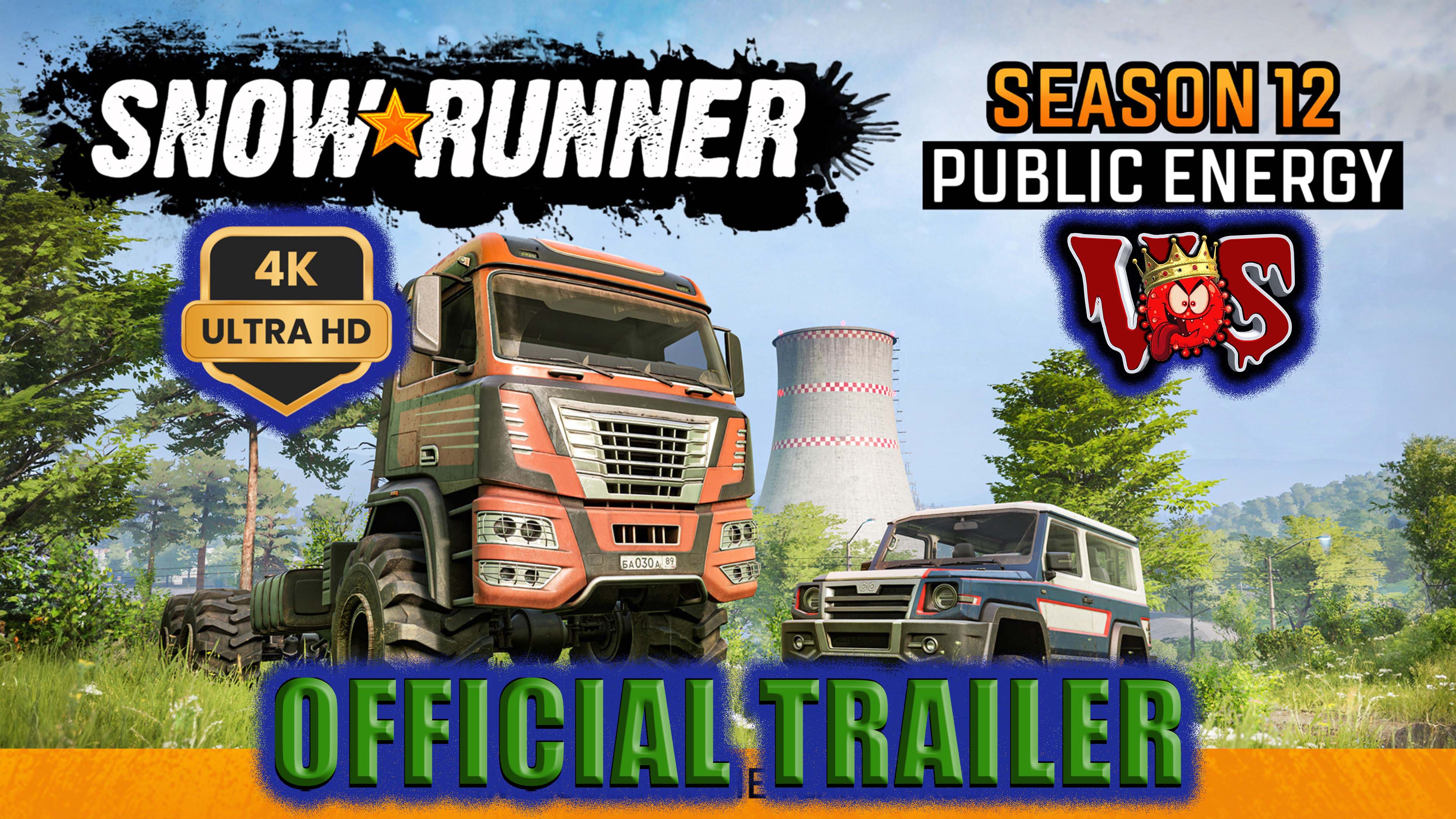 SnowRunner - Season 12 ➤ Официальный трейлер 2024 💥 4K-UHD 💥 смотреть онлайн