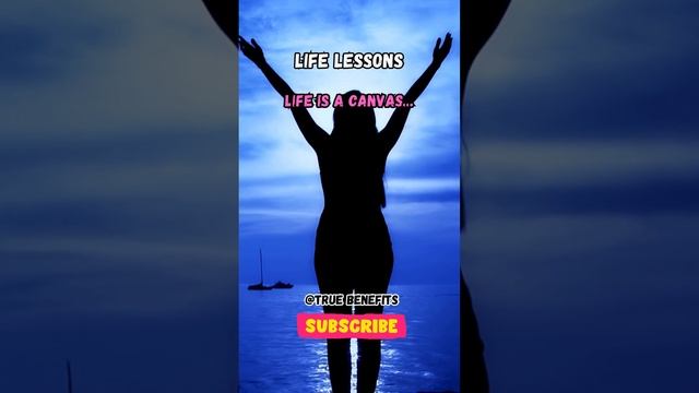 Life is a canvas | life lessons #status #shorts смотреть онлайн