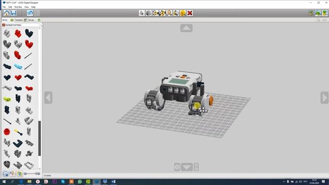 LDD тележка NXT