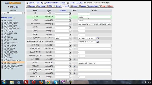 phpLD Admin Password Reset смотреть онлайн