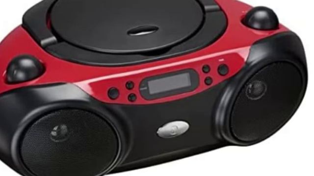 Onn CD Bluetooth boombox red/black playing rick astley whenever you need somebody (bass boosted) смотреть онлайн
