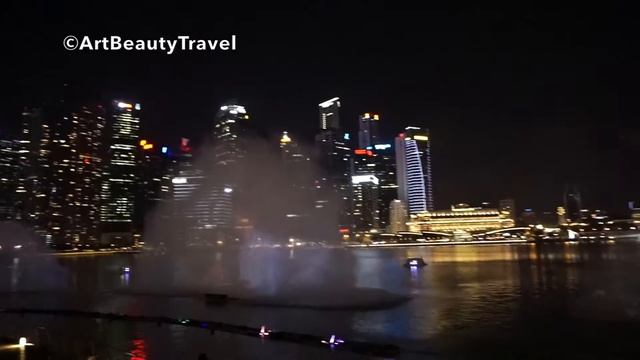 MAGIC LASER WATER SHOW in SINGAPORE | СИНГАПУР ЛАЗЕРНОЕ ШОУ ИЗ ВОДЫ смотреть онлайн
