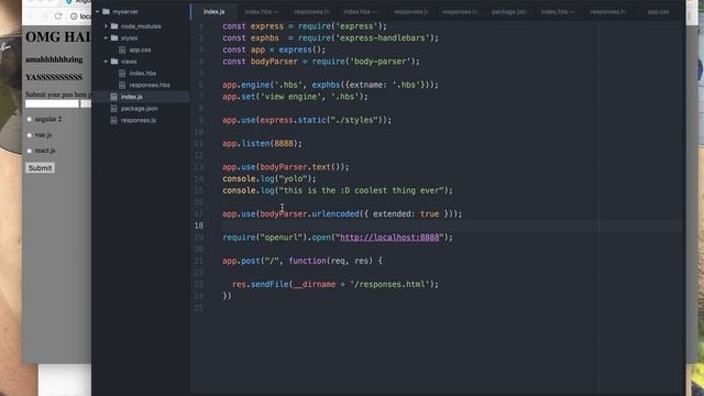 Learning NodeJS with @JP10K (Part 2) смотреть онлайн