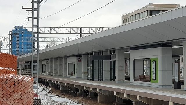 Строительство ТПУ "Тимирязевская" МЦД-1 смотреть онлайн