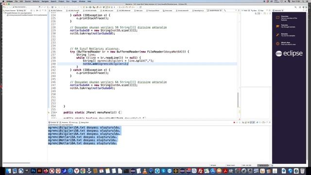 141 JavaBlackboard Creating a Simple Classroom Student Tracking System in Java v2.1 смотреть онлайн