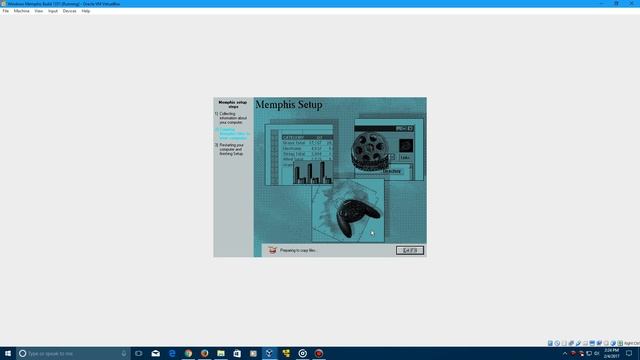 Windows Memphis Build 1351 - Installation In Virtualbox