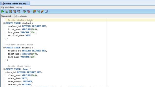 How To Create and Populate Tables in SQL Developer смотреть онлайн