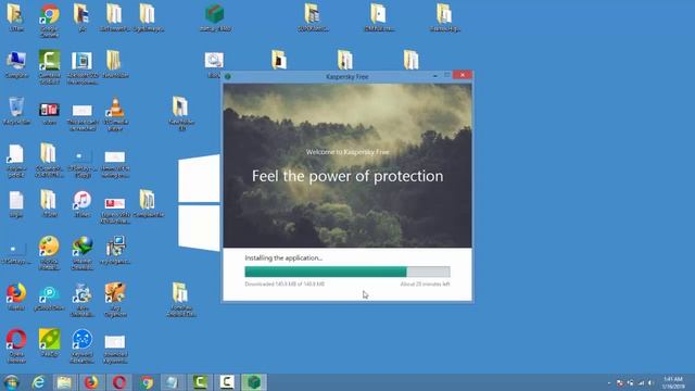 Kaspersky Antivirus 2019 Free for 1 Year смотреть онлайн