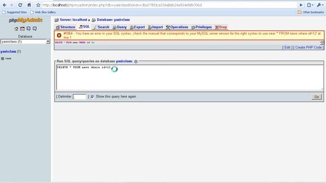 6. PHP & MySQL in Pashto - Deletion from Database смотреть онлайн