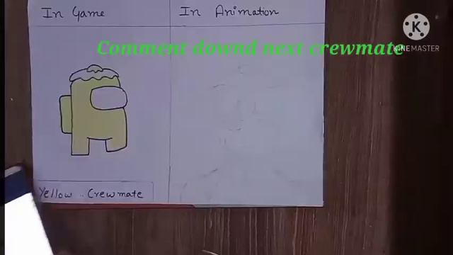 Among us yellow crewmate(in game vs animation) by Epic nope смотреть онлайн
