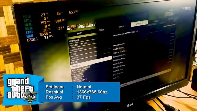 Apakah intel Celeron Bisa Main GTA V? || Test GTA V di Prosesor intel Celeron G1840 смотреть онлайн