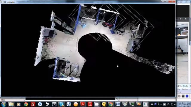 Kinect 3D point cloud Registration with Ransac 2 смотреть онлайн