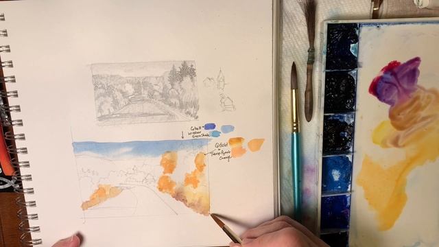How to: The Value Sketch and Color Study смотреть онлайн