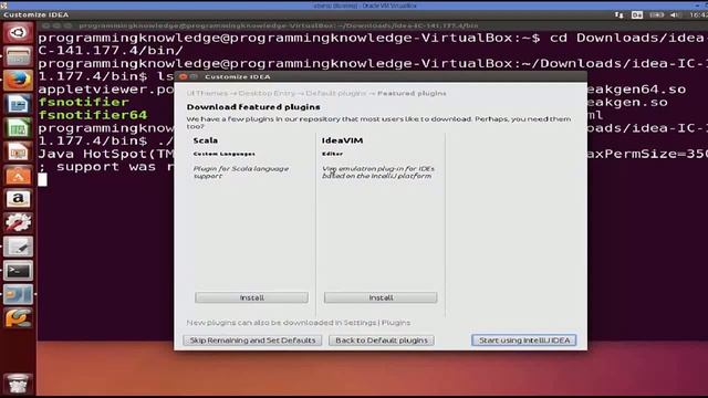 Installing Jetbrains Intellij IDEA on Ubuntu and Creating First Hello World смотреть онлайн