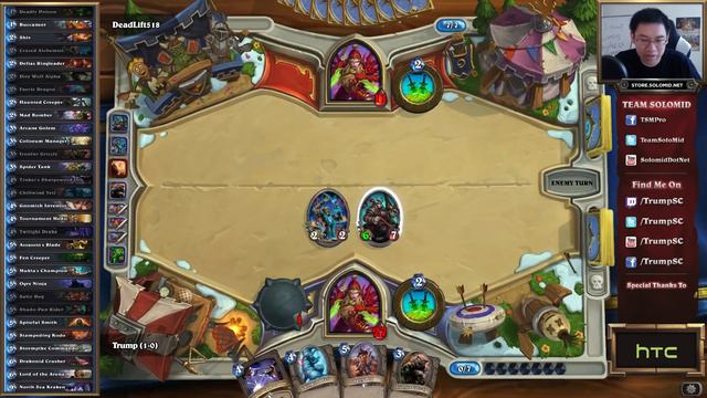Hearthstone: Trump Cards - 263 - Unique Draft - Part 1 (Rogue Arena) смотреть онлайн