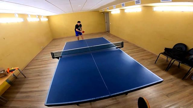 НАСТОЛЬНЫЙ ТЕННИС ОТ ПЕРВОГО ЛИЦА | Table tennis first person #7 смотреть онлайн