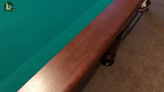 Бильярдный стол Виконт 9 футов - Luza.ru смотреть онлайн