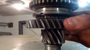 Люфт 1-й передачи кпп 2108 без дистанц шайбы