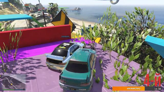 НУБИМ В ГТА5 НА СКИЛЛТЕСТАХ GTA5 ONLINE смотреть онлайн