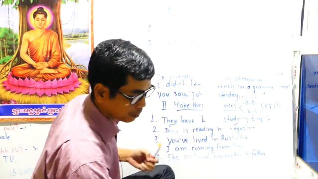 English class for kids in my class at high school-past continuous смотреть онлайн