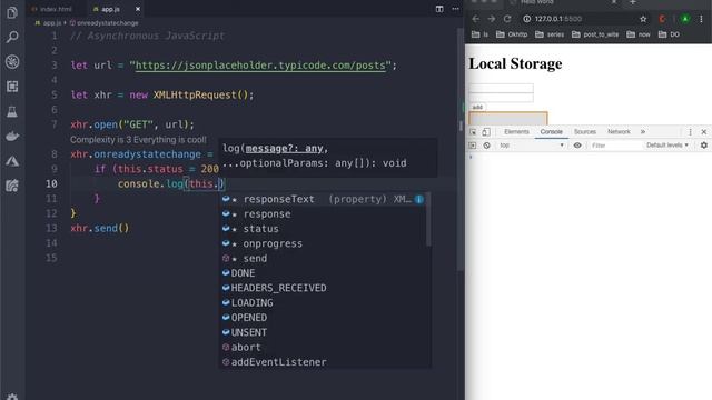 53 XMLHttpRequest смотреть онлайн