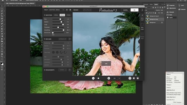 How to edit Images after Shoot | Photoshop | Imagesonic Portraiture 3 смотреть онлайн