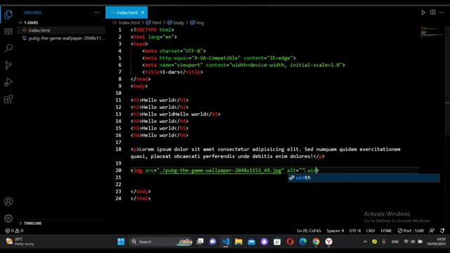 Frontend Dasturlash 1-dars | HTML смотреть онлайн