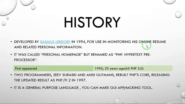 1 PHP Course Introduction PHP History PHP Tutorial in HINDI 2018 смотреть онлайн