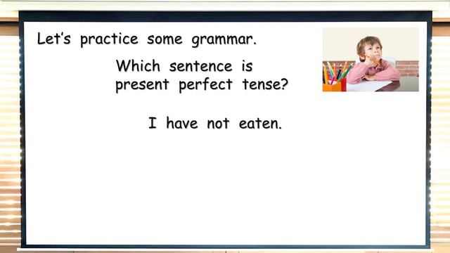 Identifying the present perfect tense. смотреть онлайн