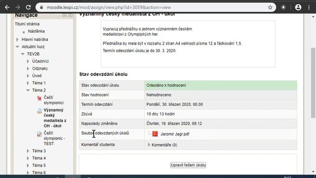Návod, jak ovládat Moodle смотреть онлайн