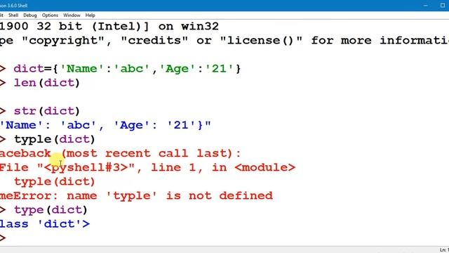Python Programming-Functions and Methods Of Dictionary-In Hindi смотреть онлайн
