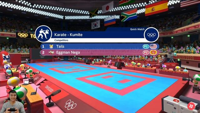 All Characters Karate (2 Player) - Mario & Sonic Olympic Games Tokyo 2020 | JinnaGaming смотреть онлайн