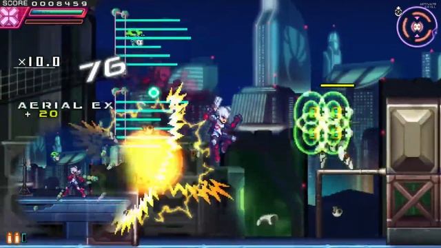 Azure Striker Gunvolt 2 - Developed by INTI CREATES смотреть онлайн