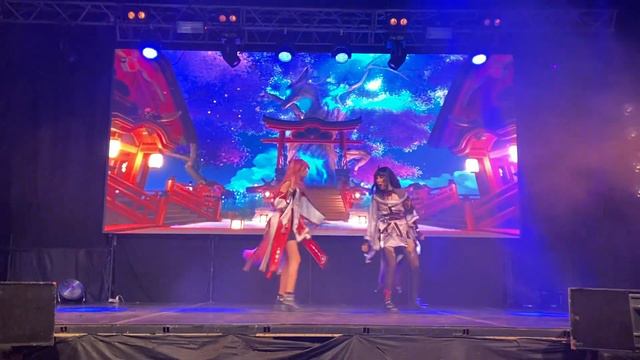 дефиле Райдэн и Яэ Мико «kawaii christmas party” Екатеринбург смотреть онлайн