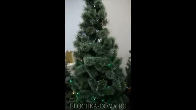 Искусственная елка "Лесная симфония" elochka-doma.ru смотреть онлайн