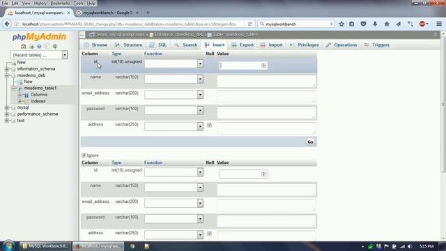 Work on MySQL Database using phpMyAdmin and MySQL Workbench IDE смотреть онлайн