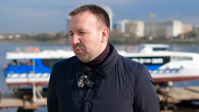 Cпуск на воду скоростного катамарана «Форт Кроншлот» проекта 04580 для Кронштадта смотреть онлайн