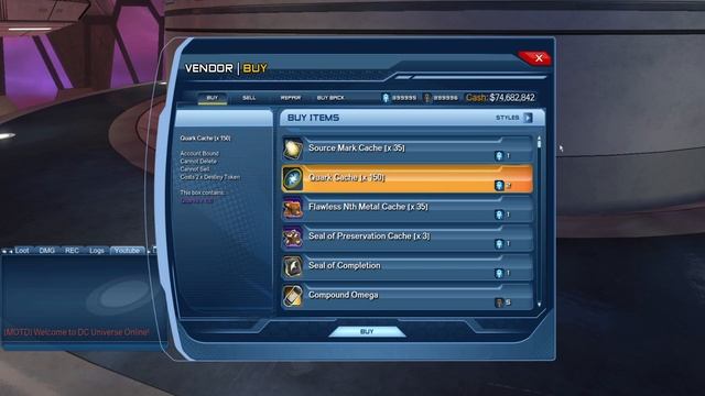 DCUO Test: Dr. Fate Daily Reward Vendor смотреть онлайн