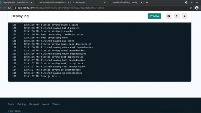 Setup a CI CD Pipeline with Netlify and Github for a React Application Tutorial смотреть онлайн