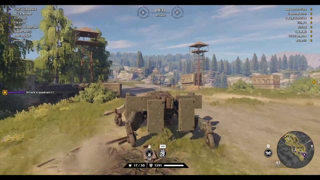 New mortar NUKES the enemy | Crossout смотреть онлайн