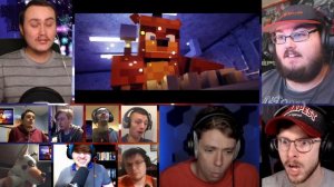 "Don't Forget" Minecraft FNAF Animation Music Video (Song by TryHardNinja) [REACTION MASH-UP]#1906