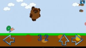 Обзор игры про Винни-Пуха "Vinni on walk"